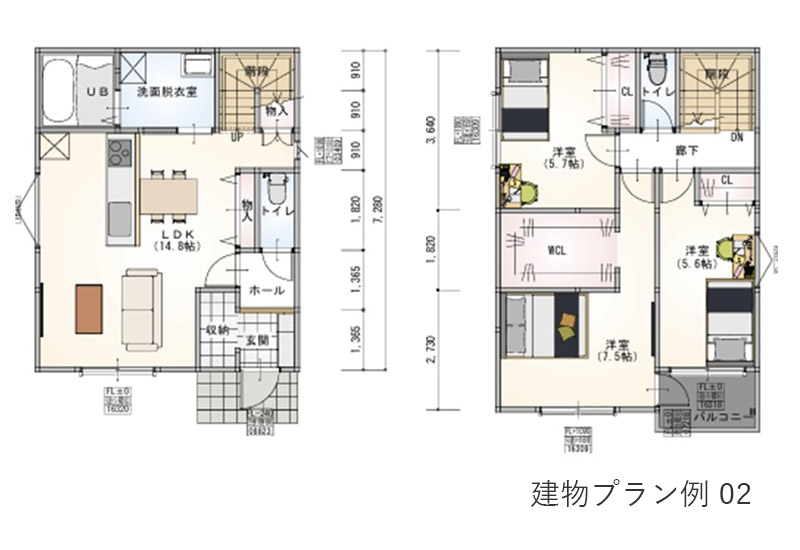 山科区御陵檀ノ後の建物プラン02